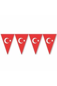 ÜÇGEN FLAMA TÜRK BAYRAK