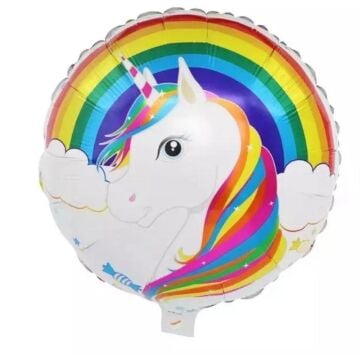 18'' AÇIK FOLYO YUVARLAK UNİCORN