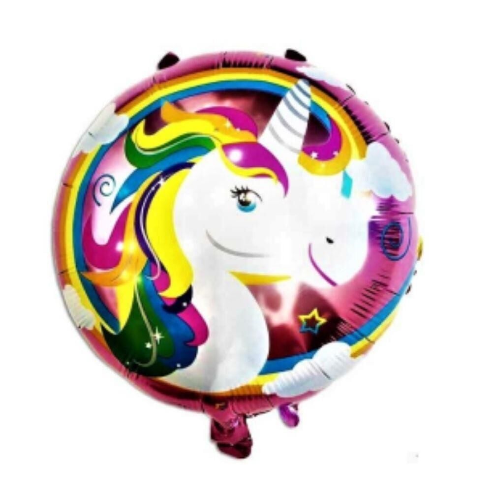 18'' AÇIK FOLYO YUVARLAK KULAKLI UNİCORN