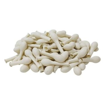 5'' PASTEL BEYAZ BALON (100 ADET)