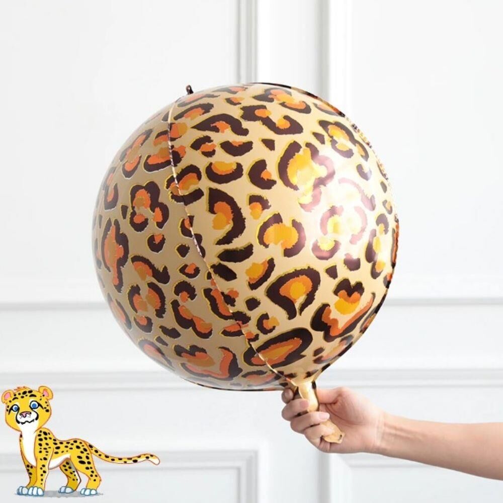 18'' LEOPAR DESENLİ FOLYO BALON