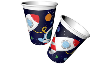 KOZMİK GALAKSİ KARTON BARDAK