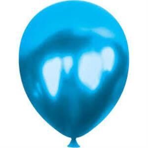 10'' METALİK MAVİ BALON
