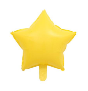 Yıldız Folyo Balon Makaron Renklerde 45 Cm 18''