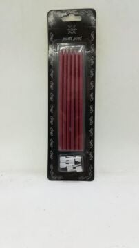 İTHAL PASTA MUMU KIRMIZI 14 CM