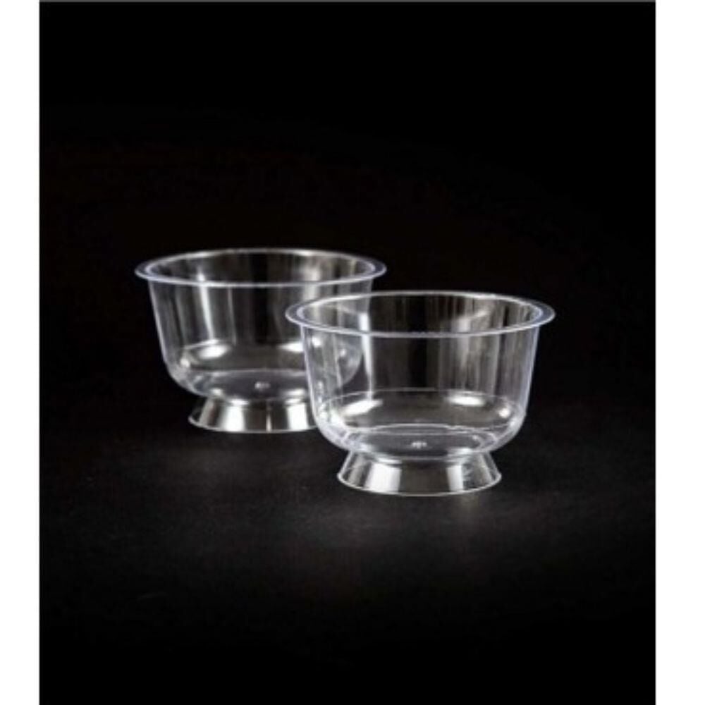 PLEKSİ AYAKLI KASE KAP (20 Lİ)