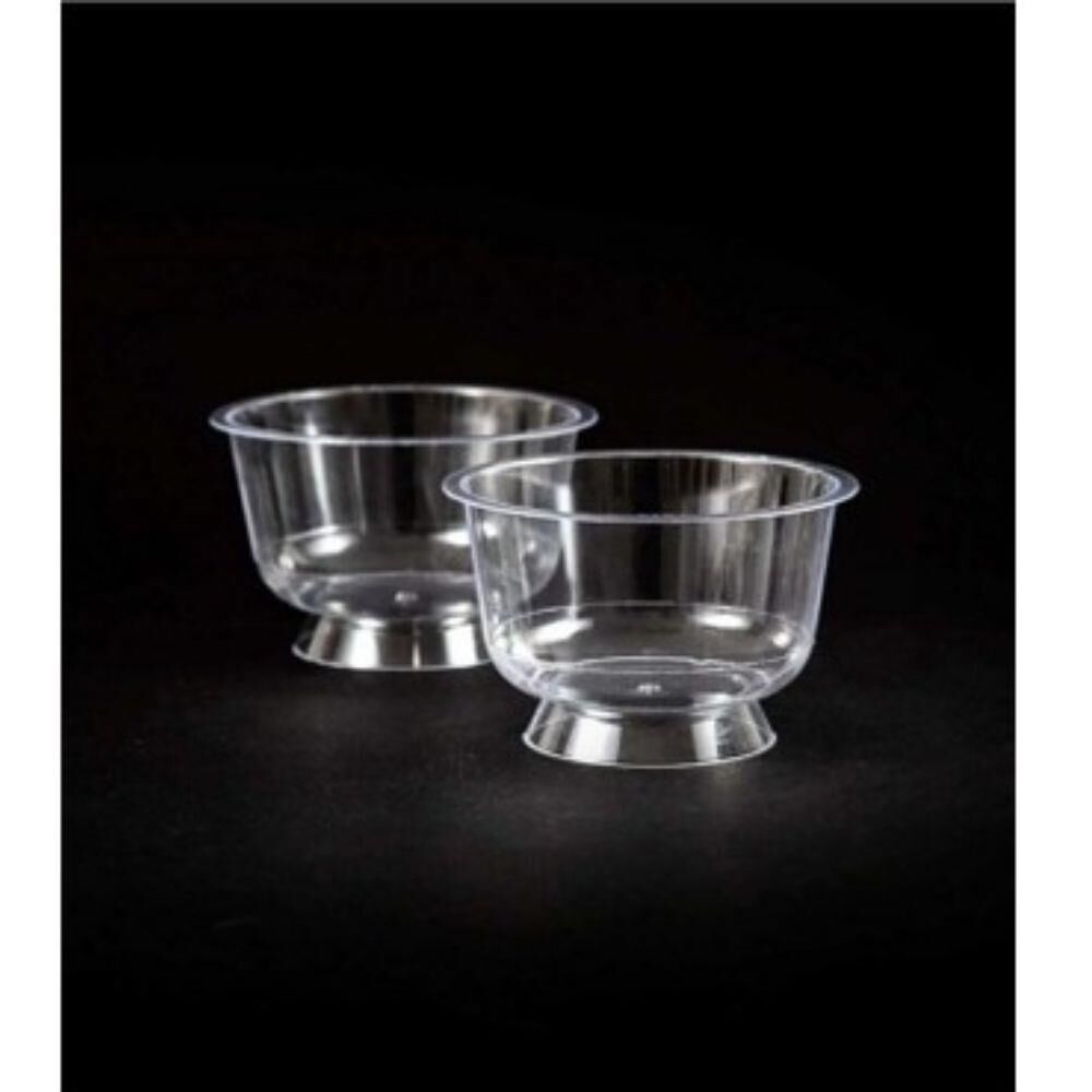 PLEKSİ AYAKLI KASE KAP (20 Lİ)