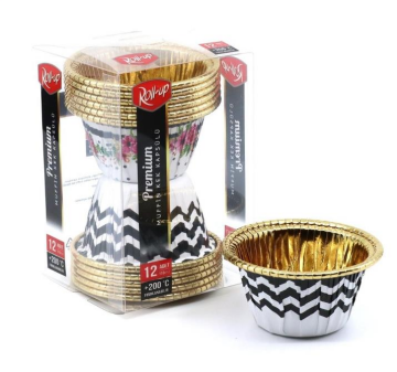 Muffin Kek Kapsülü 12 Adet (Roll-Up)