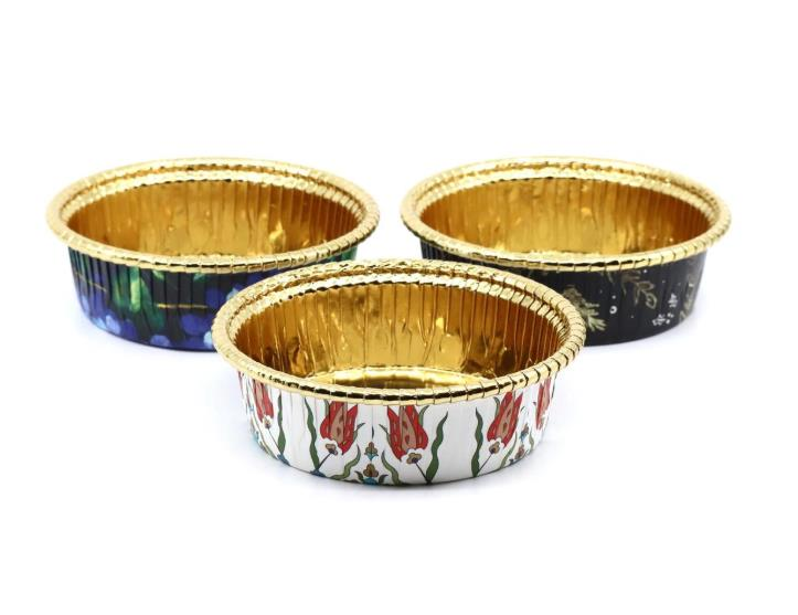 Yuvarlak Tatlı Kasesi 6 Adet (Roll-Up)