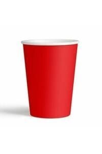 KIRMIZI KARTON BARDAK 8 Lİ