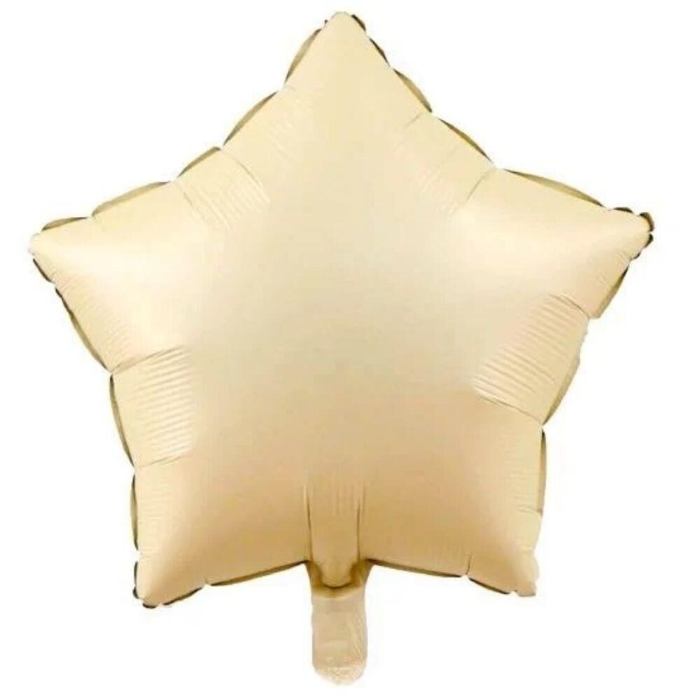 18'' YILDIZ BEJ FOLYO BALON