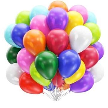 12'' METALİK KARIŞIK BALON ( H.G.)