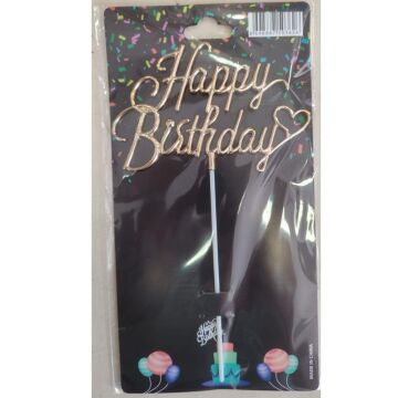 PASTA ÜSTÜ SÜS HAPPY GOLD