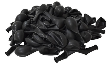 5'' SİYAH DEKORASYON BALONU