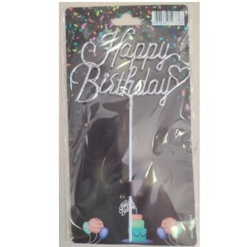 PASTA ÜSTÜ SÜS HAPPY GÜMÜŞ