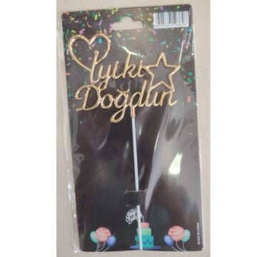 PASTA ÜSTÜ SÜS İYİ Kİ GOLD