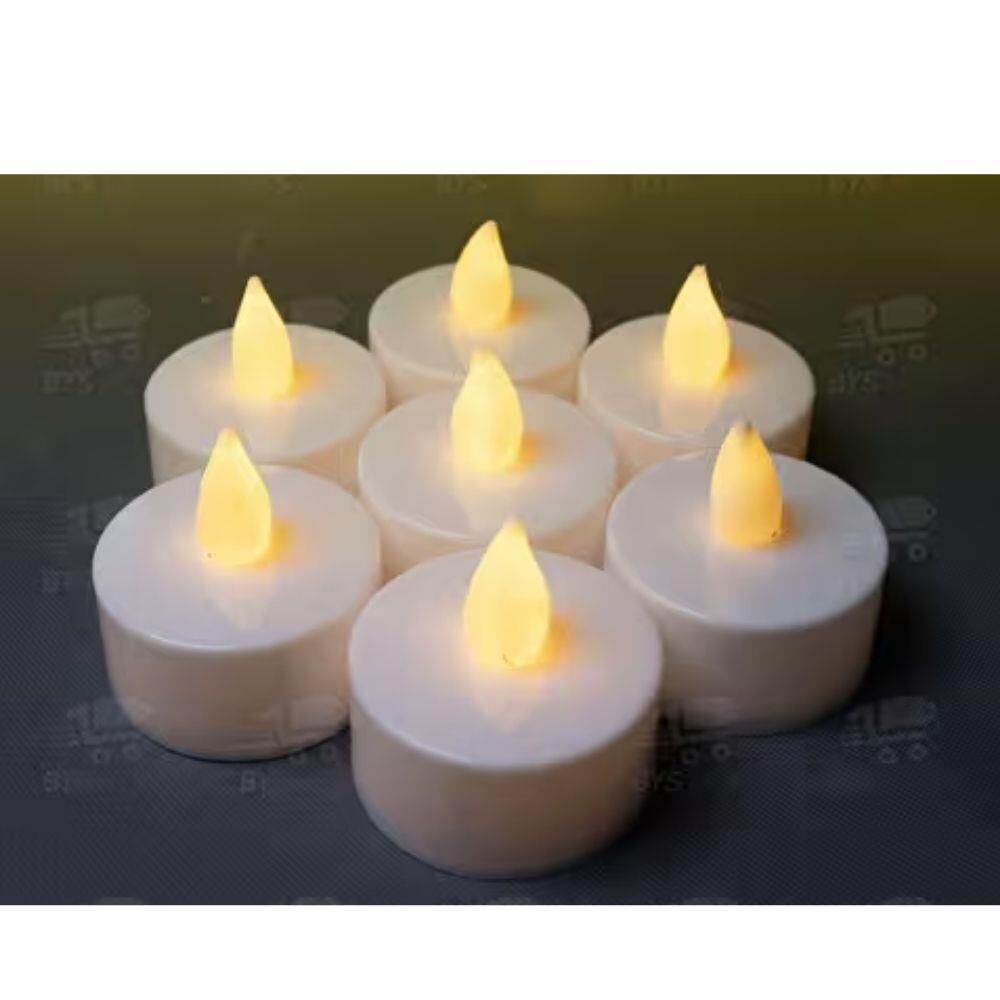 GÜN IŞIĞI BEYAZ LED Lİ  MUM 3 CM