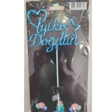 PASTA ÜSTÜ SÜS İYİ Kİ MAVİ