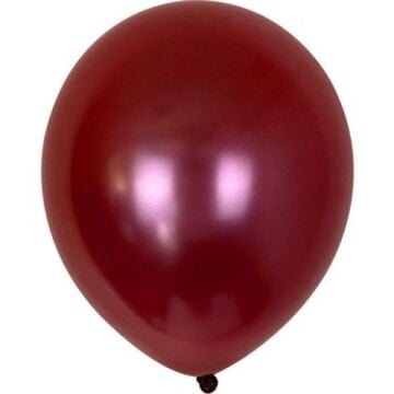 12'' OPAK BORDO BALON