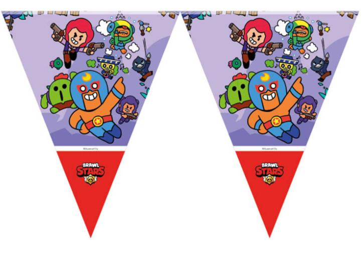 BRAWL STARS BAYRAK SET (3,20m)