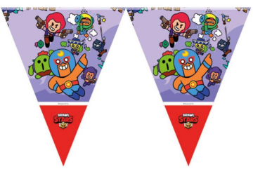 BRAWL STARS BAYRAK SET (3,20m)