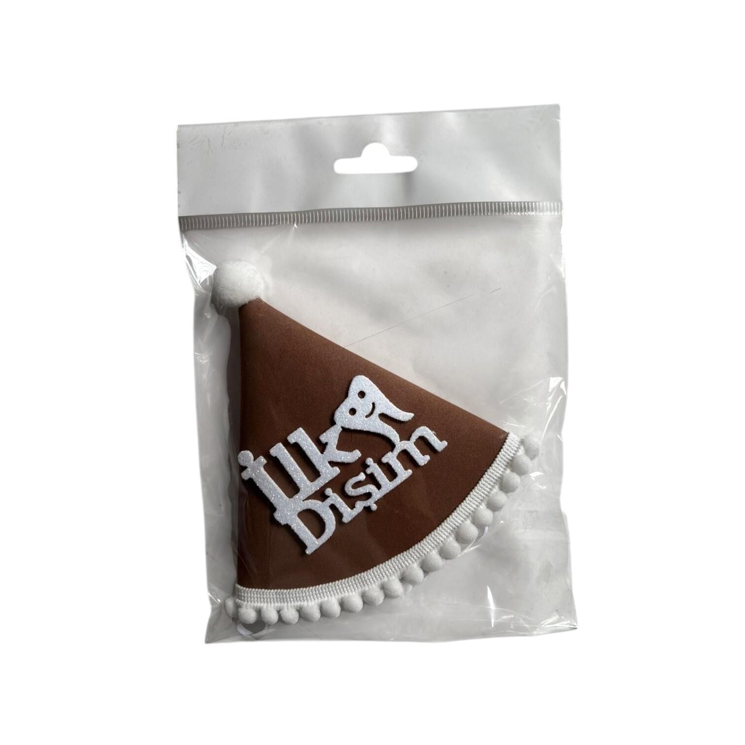 KAHVE BEYAZ DİŞ EVA ŞAPKA