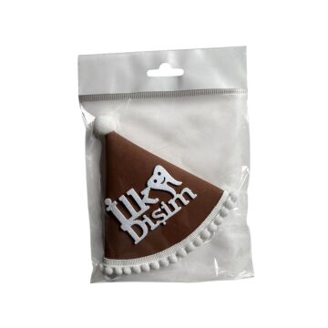 KAHVE BEYAZ DİŞ EVA ŞAPKA