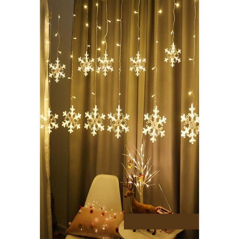 5 MT 60 CM KAR TANESİ SARKIT LED