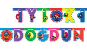 BRAWL STARS İYİKİ DOĞDUN SET (2,30m)