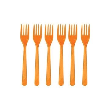 SİYAH PLASTİK ÇATAL ( 25 Lİ )