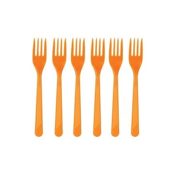 SİYAH PLASTİK ÇATAL ( 25 Lİ )