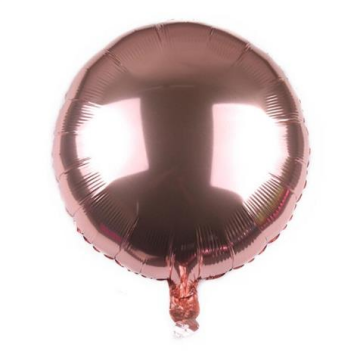 Yuvarlak Folyo Balon Rosegold 45 Cm 18 İnch