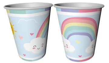 GÖKKUŞAĞI BULUT KARTON BARDAK