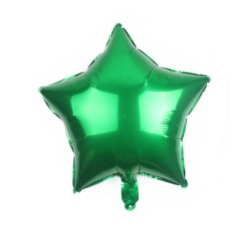 Yıldız Folyo Balon Yeşil 45 Cm 18 İnch