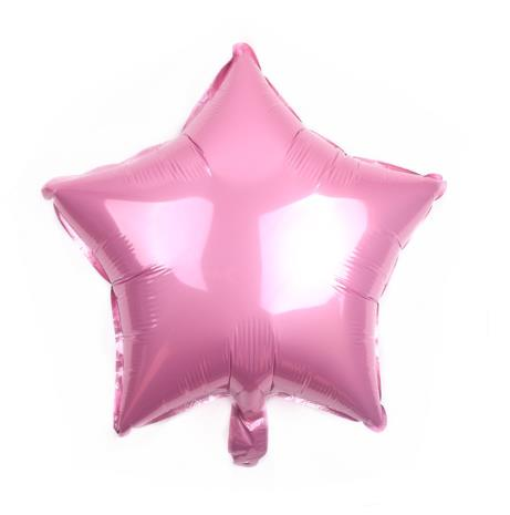 Yıldız Folyo Balon Pembe 45 Cm 18 İnch