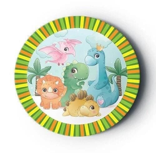 SEVİMLİ DİNAZOR KARTON TABAK