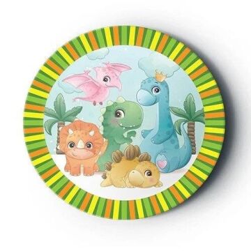 SEVİMLİ DİNAZOR KARTON TABAK