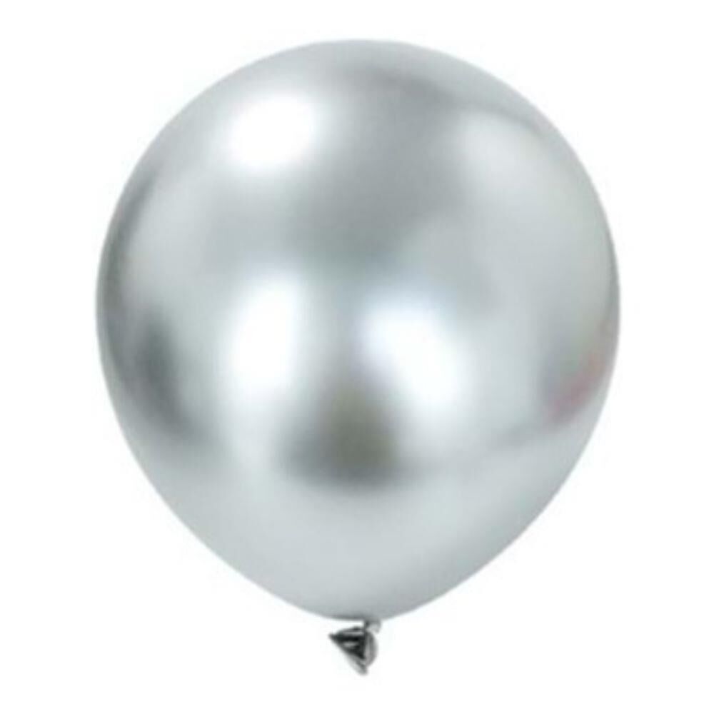 5'' KROM GÜMÜŞ BALON 50 Lİ