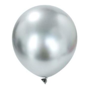 5'' KROM GÜMÜŞ BALON 50 Lİ