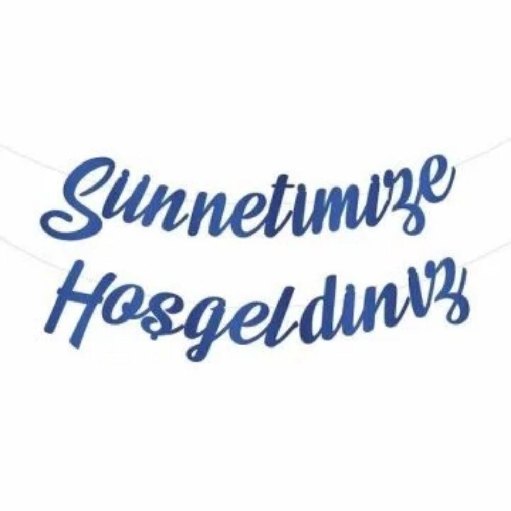 KALİGRAFİ BANNER SÜNNETİMİZE HOŞ HELDİNİZ
