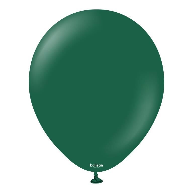 18'' LATEX KOYU YEŞİL BALON