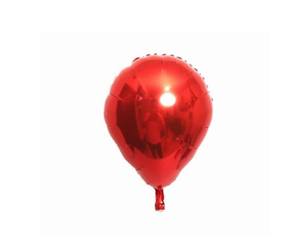 Oval Folyo Balon Kırmızı 60 Cm 24 İnch