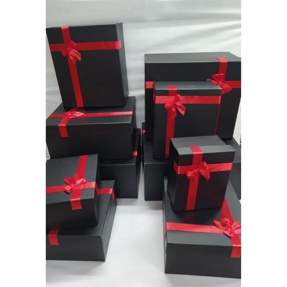 HEDİYE KUTUSU 10 LU SİYAH