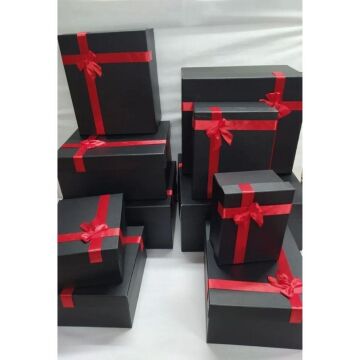 HEDİYE KUTUSU 10 LU SİYAH