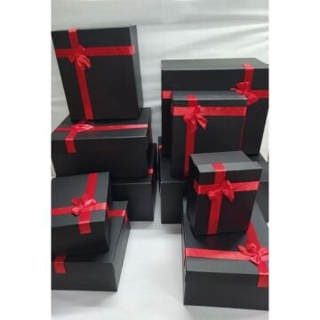 HEDİYE KUTUSU 10 LU SİYAH