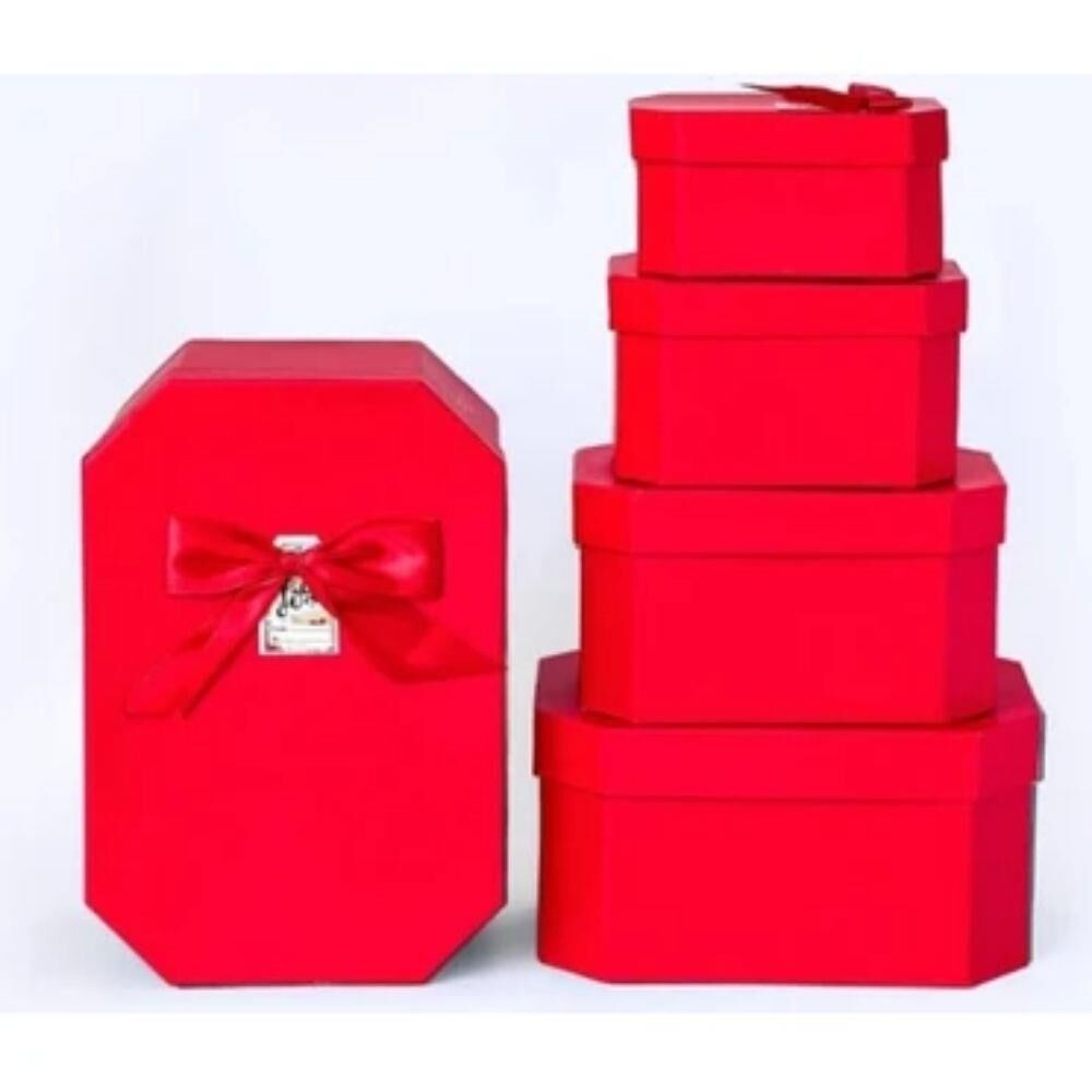 HEDİYE KUTUSU 8GEN KIRMIZI 5 Lİ