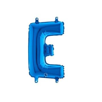 Harf Folyo Balon E Mavi 35 Cm (Grabo)
