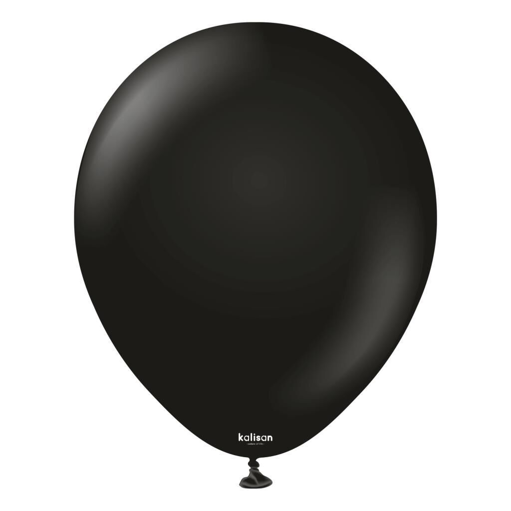 18'' LATEX SİYAH BALON