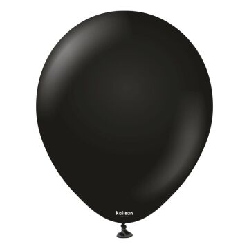 18'' LATEX SİYAH BALON