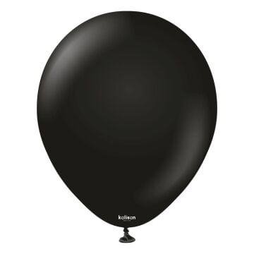 18'' LATEX SİYAH BALON
